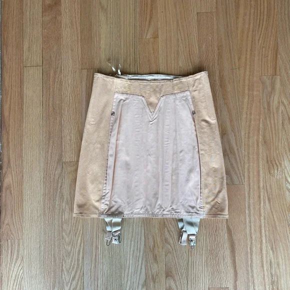 Nemo 1940s 1950s vintage peach pink girdle size 29